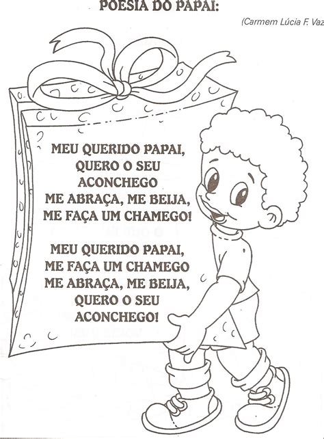 Poesia Para O Dia Dos Pais Educação Infantil