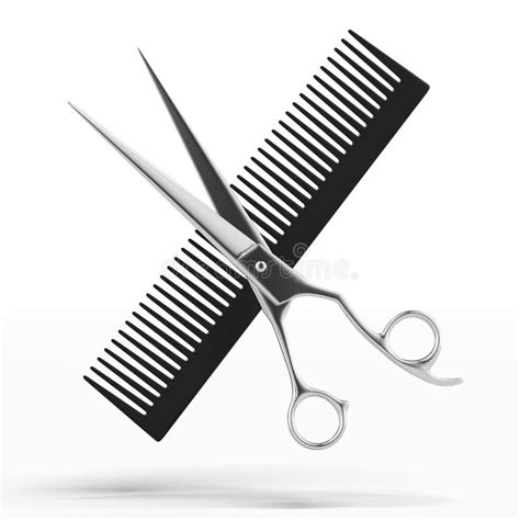 Scissors And Comb Stock Illustration Illustration Of Salon 32485552