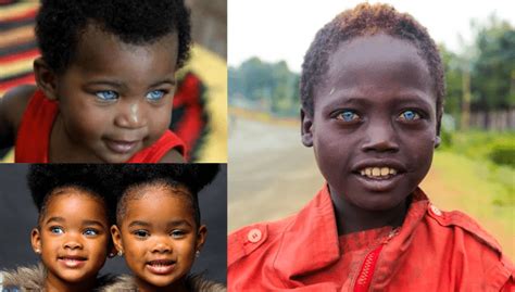 Untold Facts Behind Black Africans With Blue Eyes The African History