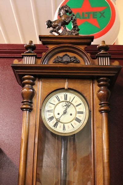 19th Century Double Weight Vienna Regulator Clock Xxxx Antique Complex