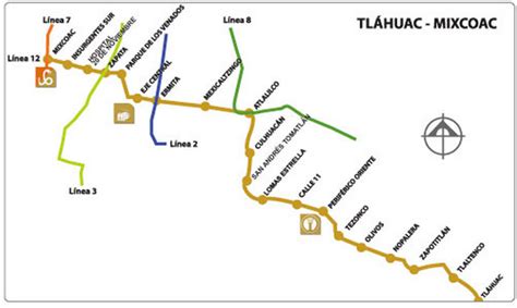 This line would run from álvaro obregón to the west to constitución de 1917 in iztapalapa to the east. Línea 12 del metro cierra 12 estaciones por seis meses