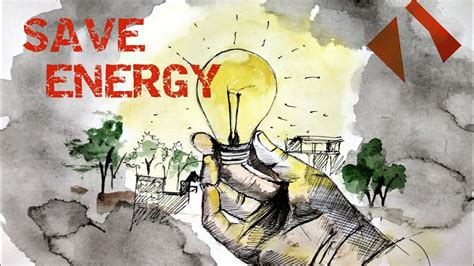 Save Energy Painting Youtube