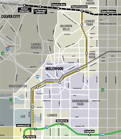 Los Angeles Ca Light And Heavy Rail Systems