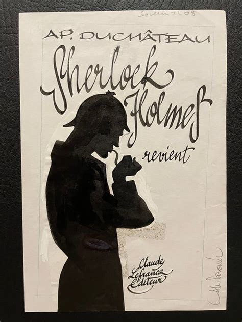 Séverin Al Dessin Original Couverture Sherlock Catawiki