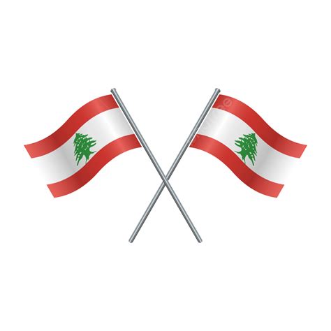Gambar Bendera Lebanon Libanon Bendera Hari Lebanon Png Dan Vektor