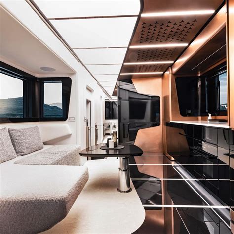 Dembell Motorhome M With Its Large Garage Is A Futuristic 15 Million