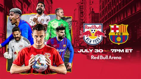 Red Bulls To Host Fc Barcelona On July At Red Bull Arena New York