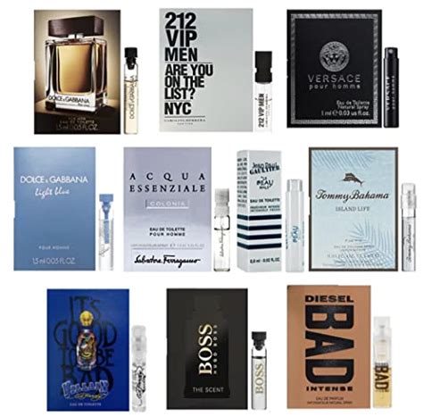 Designer Cologne Samples For Men 10 High End Fragrance Sample Vials
