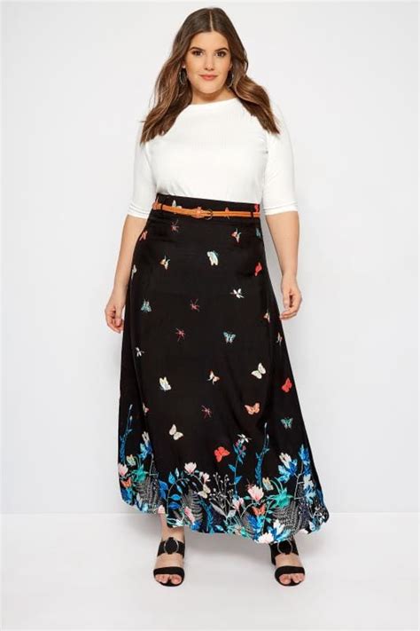 plus size maxi skirts yours clothing