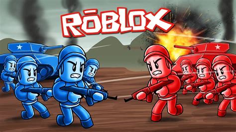 Roblox Movie Red Army Vs Blue Army Tanks Helicopters Soldiers
