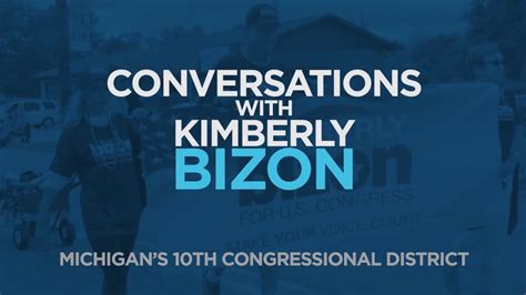 Kimberly Bizon Democrat For Michigans 10th Congressional District