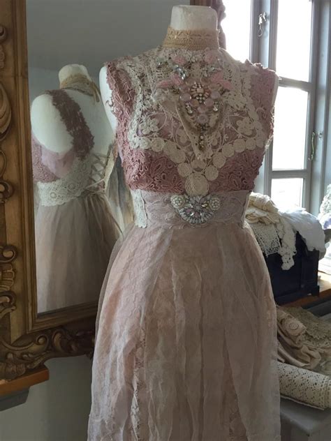 Vintage Inspired Wedding Rose Colored Fairy Dresses
