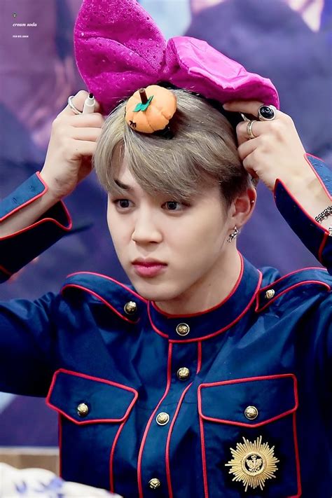 Just 20 Times Btss Jimin Looked Way Too Adorable In Funny Fan Ted Headbands Koreaboo