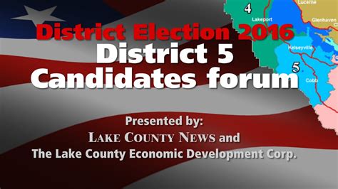 District 5 Supervisorial Candidates Forum Youtube