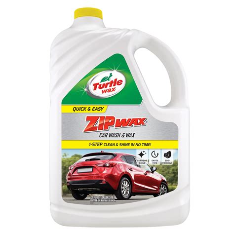 Turtle Wax T 78 Zip Wax Quick And Easy Car Wash And Wax 1 Gallon