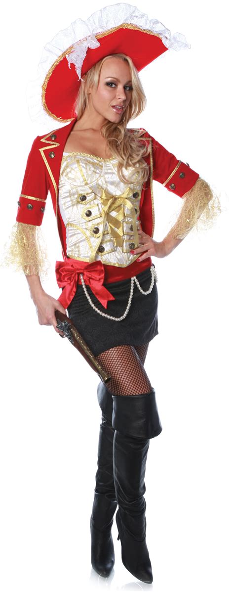lace pirate adult costume