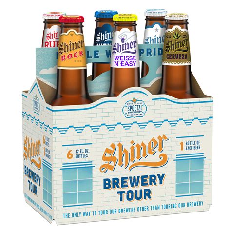 Shiner Brewery Tour Variety Pack Beer 6 Pk Bottles Shop Beer At H E B