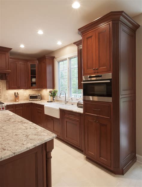 Kitchens With Cherry Wood Cabinets