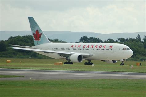 Air Canada Boeing 767 233er C Gdsu Manchester Airport Flickr