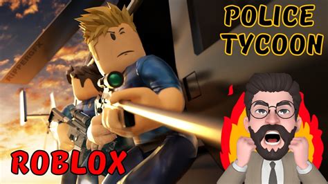 I Become A Police Officer Roblox Police Tycoon Youtube