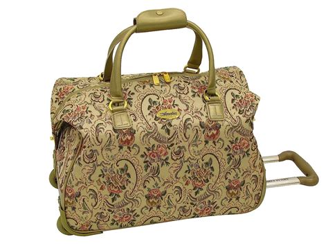 Amelia Earhart Luggage Versailles Collection Gold 19 Inch Wheeled Club