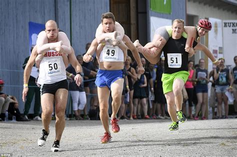 2016 World Wife Carrying Championships In Finland Captured In