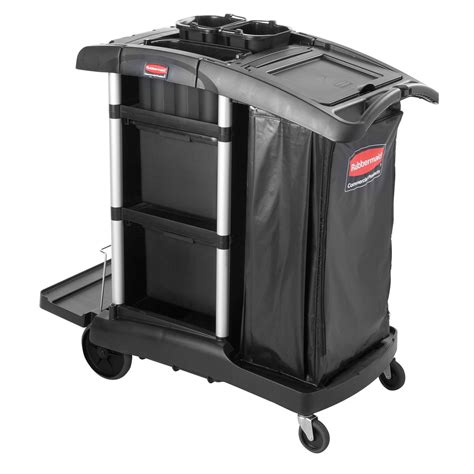 Rubbermaid Commercial Products Executive Series Janitor Cart High
