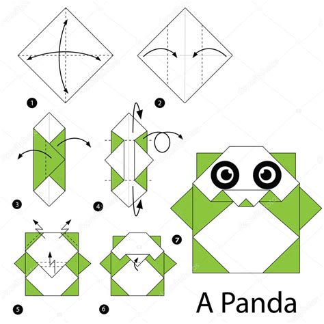 Origami Ideas Origami De Panda Paso A Paso
