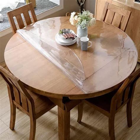 Ostepdecor 20mm Thick Clear 48 Inches Round Table Cover