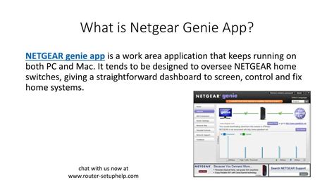 Ppt What Is Netgear Genie App How To Setup Router Using Genie App