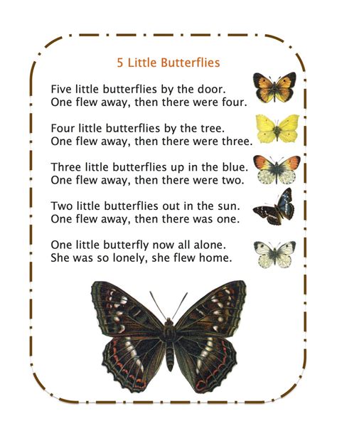 5littlebutterflies 1236×1600 Pixels Preschool Songs School