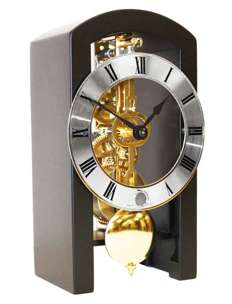 Hermle Archway 23015 740721 Keywound Skeleton Mantel Clock