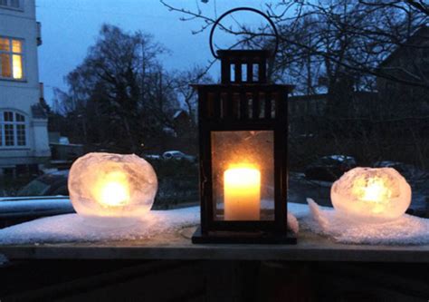 Make These Beautiful Ice Lanterns To Light Up The Winter Night