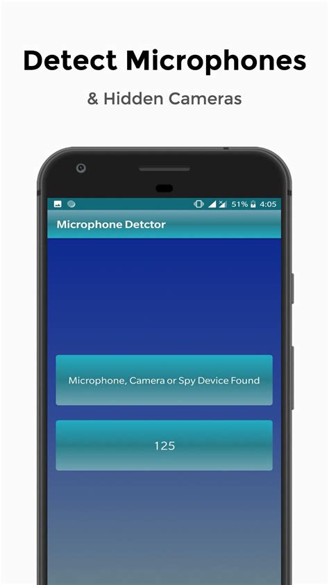 Even though it's not specifically this app works well for all spy devices, including microphones, speakers, phone, and hidden camera. Listening Device Detector - Microphone Detector for ...