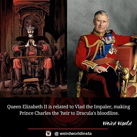 Vlad The Impaler Weird World The Heirs Prince Charles Queen