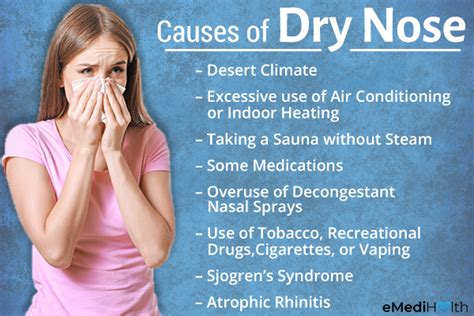 What Causes A Dry Nose And How To Relieve It Emedihealth