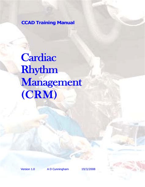 Cardiac Rhythm Management Crm