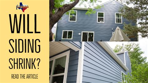 Will Siding Shrink Conservation Construction Of Dallas