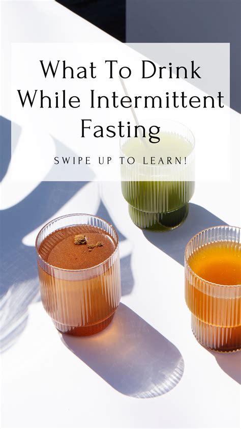 What To Drink And Eat While Intermittent Fasting Pique In 2021