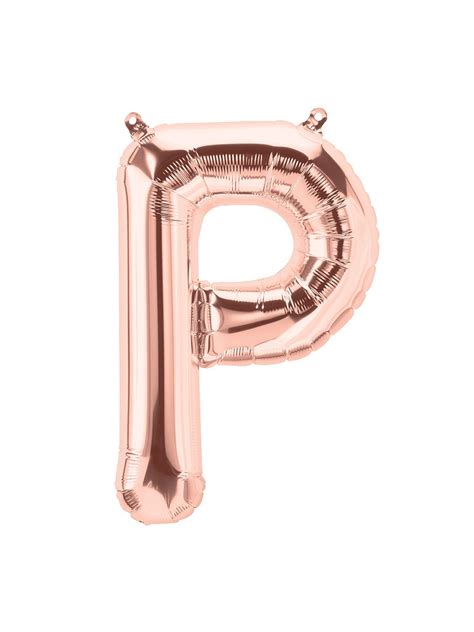 Here i show you how to use items and i give you some ideas with them. 16" Letter P Rose Gold Foil Balloon