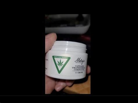 Mary S Medicinals Transdermal Compound Thc Cbd On Wrist For Avascular Necrosis Weight