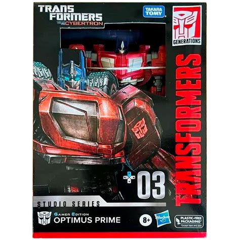Transformers Studio Series 03 Gamer Edition Optimus Prime Voyager Toy
