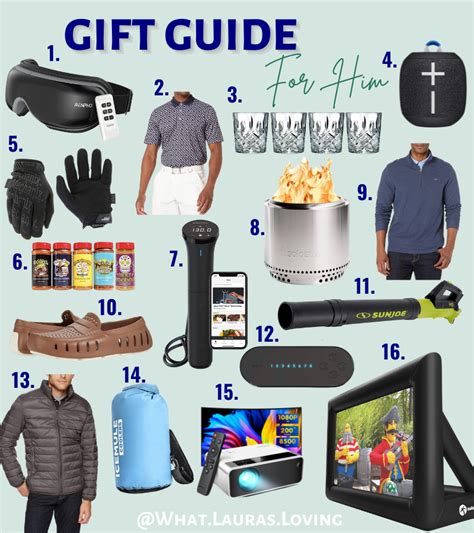 Holiday T Guide For Him Laura Cox Collection