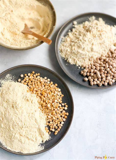 It is also known as chickpea flour, garbanzo flour, or besan (bengali: How to Make Chickpea Flour | Gram Flour | Besan - Piping ...