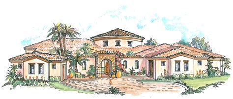 The center courtyard of hacienda house plans is also a very interesting part of this house. Courtyard House Plan with Casita - 16313MD | 1st Floor ...