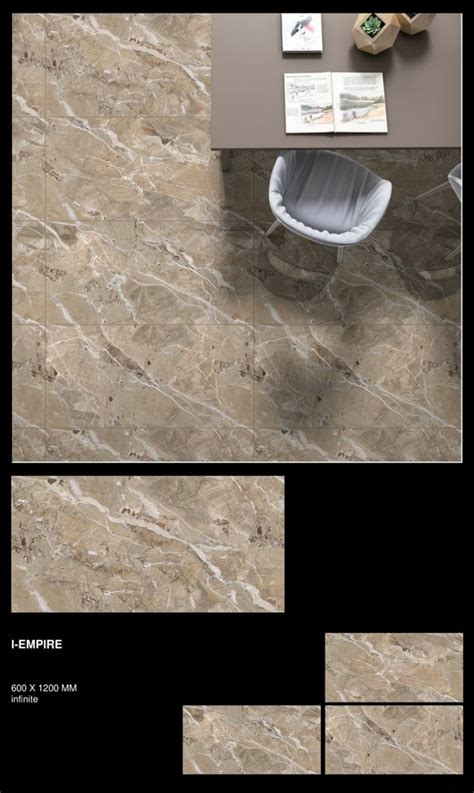 Polished Glazed Empire Vitrified Floor Tile Size 2x4 Feet600x1200 Mm At Rs 300box In Morbi