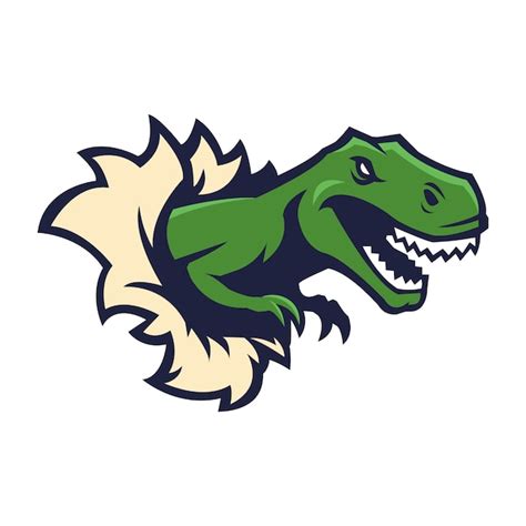 Dinosaur Mascot Logo Vector Premium Download