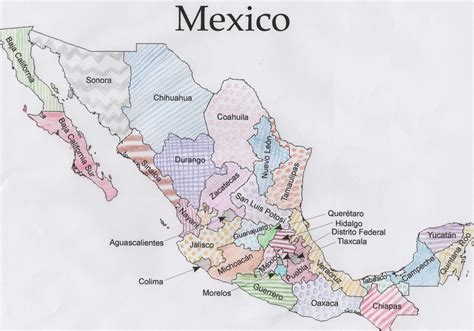 Printable mexico coloring pages for kids to print and color. Free Mexico geography printable PDF with coloring maps, quizzes, word search, flashcards ...