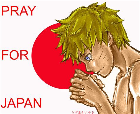 Naruto Pray For Japan By Yina612 On Deviantart