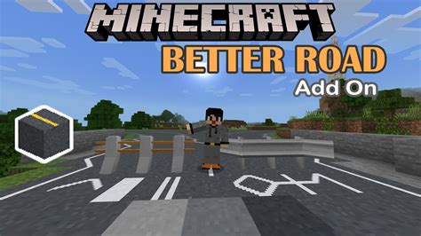 Better Road Addon By Silverfish Minecraft Bedrock Youtube